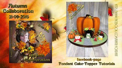 Sweet Autumn Collaboration - Cake by Kaatje Fondant