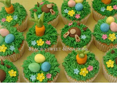 Easter Cupcakes - Cake by Naturepixie
