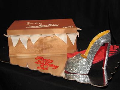 Louboutin Shoe Cake - Cake by Lani Paggioli
