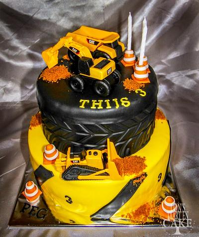 Under construction cake - Cake by LonsTaartCake