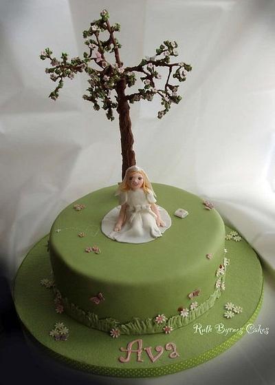 First Holy Communion cake for Ava - Cake by Ruth Byrnes