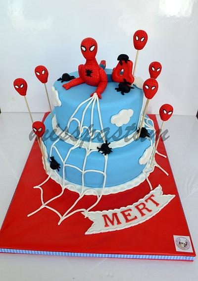 Spiderman cake - Cake by Misspastam