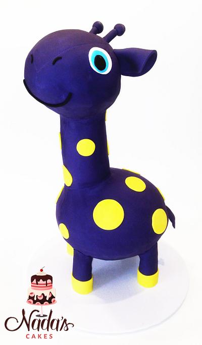 3D Toy Giraffe - Cake by Nada