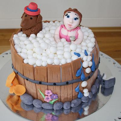 Hot tub cake - Cake by Lena