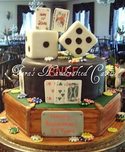 casino cake - Cake by Taras Handcrafted Cakes