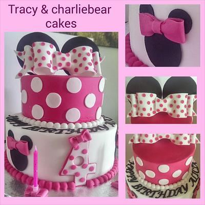 Minnie Mouse cake - Cake by Tracycakescreations