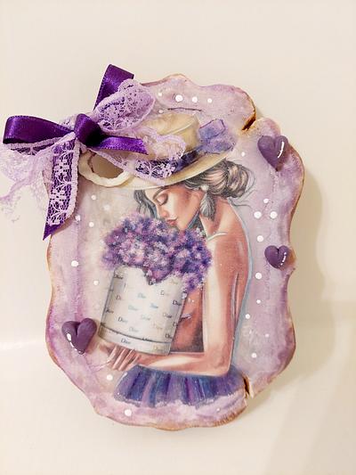 Purple beauty 💜  - Cake by Kristina Mineva