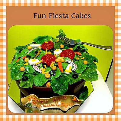 Salad Cake - Cake by Fun Fiesta Cakes  