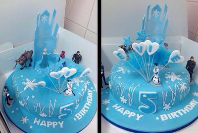 Frozen cake - Cake by Kirstie's cakes