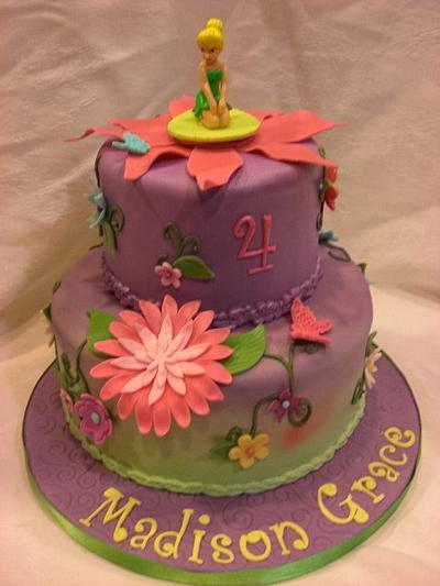 Tinkerbell's Garden - Cake by eperra1