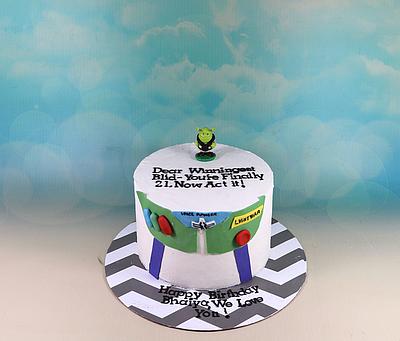 Buzz lightyear  - Cake by soods