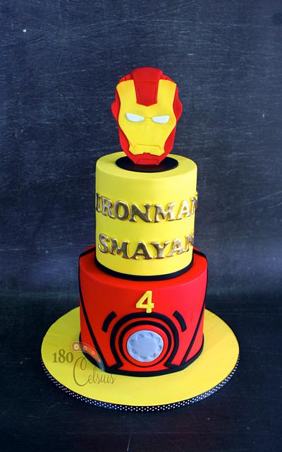 Iron Man - Cake by Joonie Tan