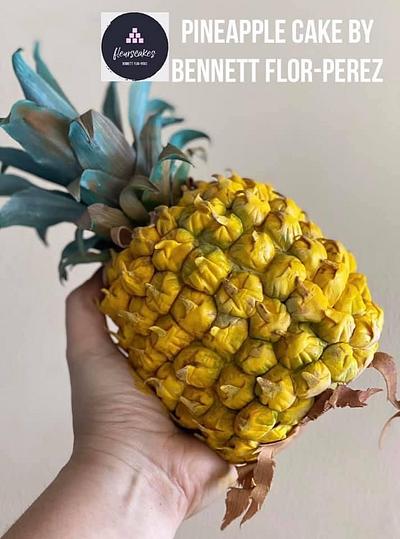 Pineapple Replica in Cake…100% Edible - Cake by Bennett Flor Perez