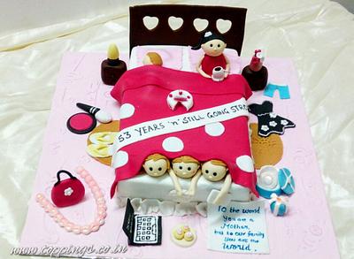 Bedroom cake - Cake by toppings