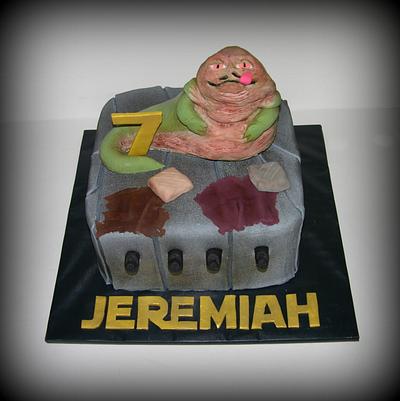 Jabba the Hutt Birthday Cake - Cake by Craving Cake