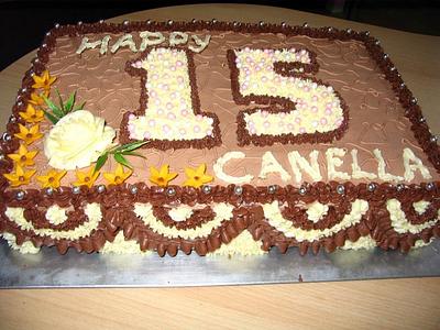 15th Birthday Cake - Cake by Mary Yogeswaran