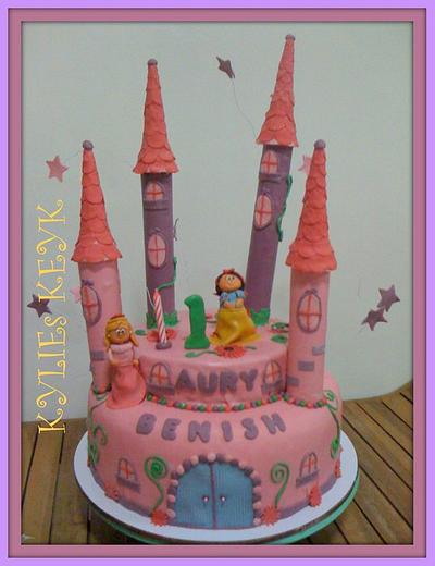 PRINCESS CASTLE CAKE - Cake by kylieskeyk