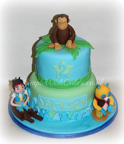 George, Oso and Jake - Cake by Stef and Carla (Simple Wish Cakes)