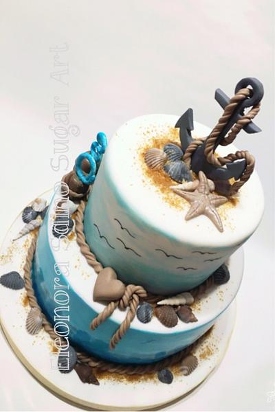 Dreaming of sea  - Cake by EleonoraSdino