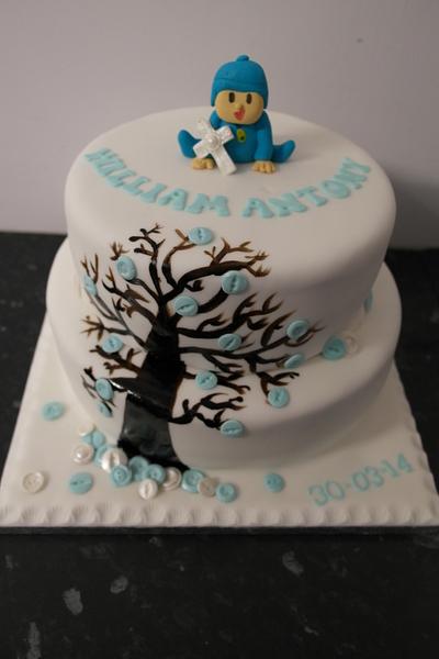 sweet button tree - Cake by Justine