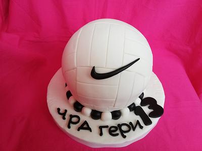 Волейболна топка  - Cake by CakeBI9