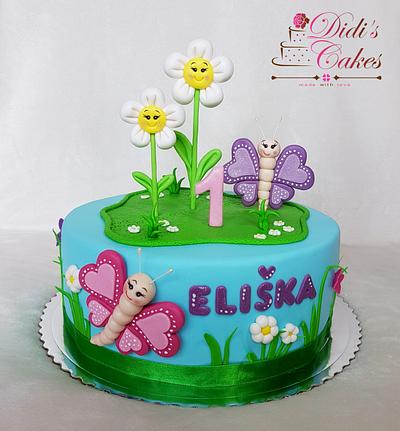 Butterflies cake - Cake by Didis Cakes