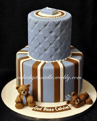 Beary Cute Baptism - Cake by CBD