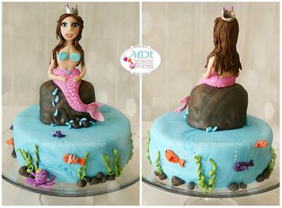 siren for a princess - Cake by Mis Dulces Tentaciones - Mariel