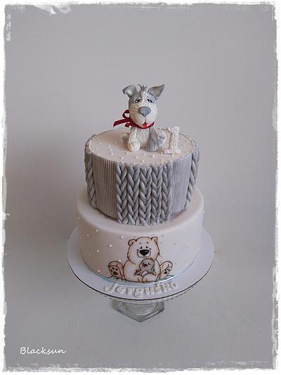 First birthday - Cake by Zuzana Kmecova