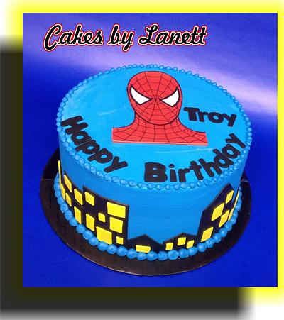 Spiderman Cake - Cake by Lanett