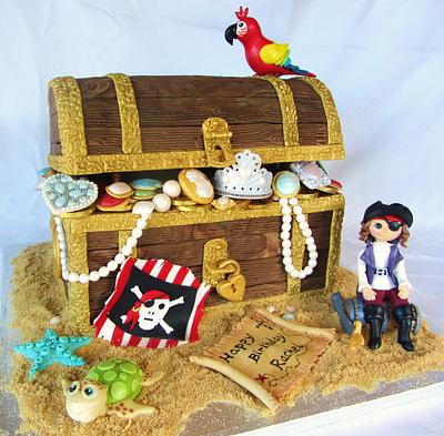 Treasure Chest for Rachel. - Cake by Nor