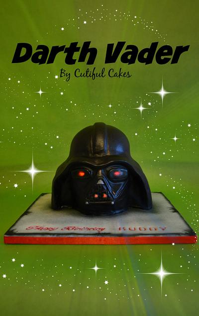 Darth Vader cake - Cake by Sylvia Elba sugARTIST