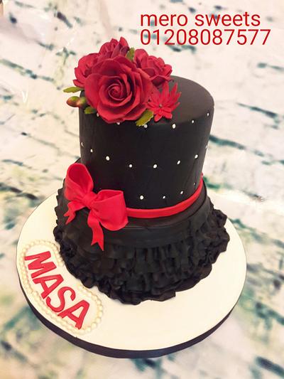 Dress cake - Cake by Meroosweets