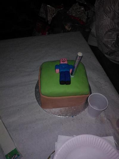 minecraft cake - Cake by Stace's Bakes