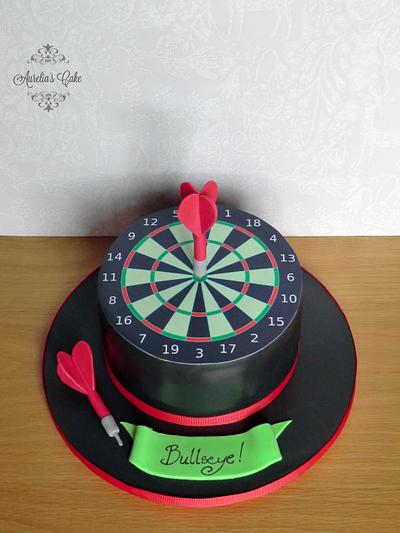 Dart board cake - Cake by Aurelia's Cake