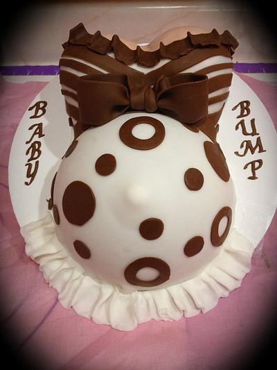 BabyBump  - Cake by Priscilla 