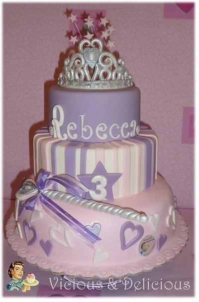 Princess cake - Cake by Sara Solimes Party solutions