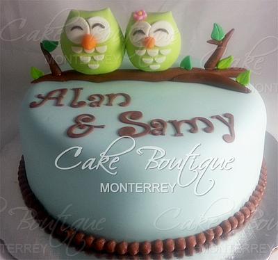 Totally in Love - Cake by Cake Boutique Monterrey
