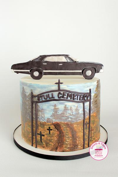 Supernatural Cake Collaboration Season 5 - Cake by Sweets and Treats by Christina