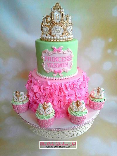 Happy Birthday Princess Yasmin - Cake by Sumaiya Omar - The Cake Duchess 