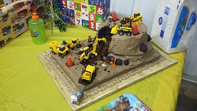 Eric's Construction  - Cake by Kecolony