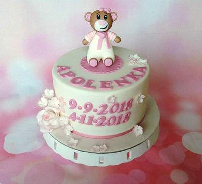 Christening cake - Cake by jitapa