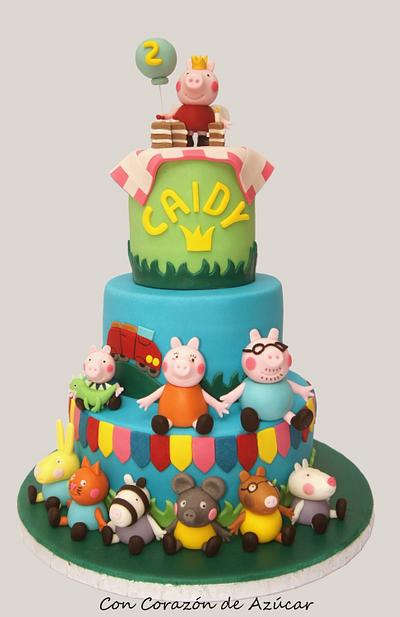 Peppa Pig Cake - Cake by Florence Devouge