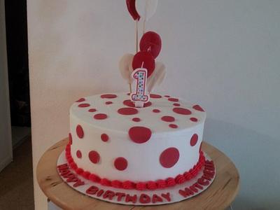 Buttercream birthday cake - Cake by Tica's Designer Cakes