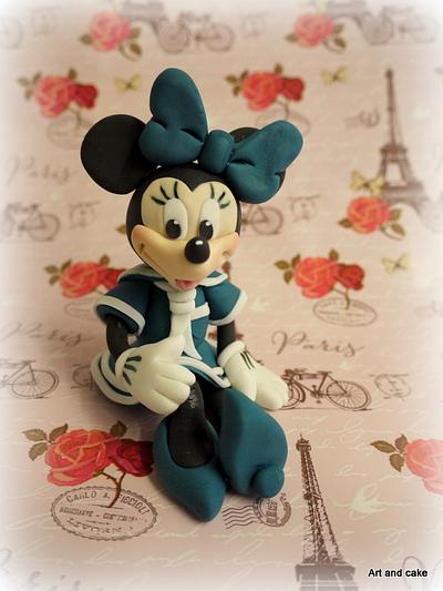 Minnie Mouse cake topper - Cake by marja
