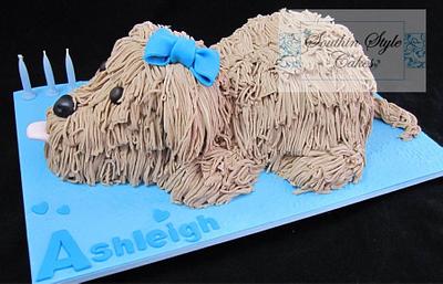 Puppy Dog cake - Cake by Southin Style Cakes