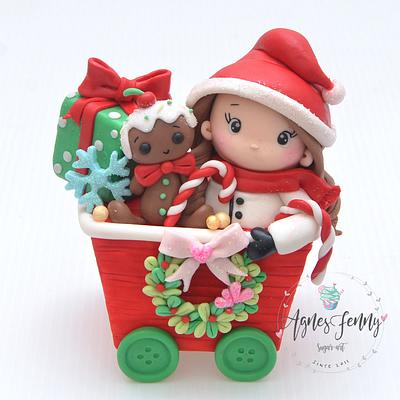 Christmas Collaboration - Cake by Agnes Fenny