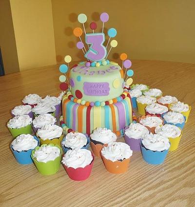 Happy 3rd Birthday - Cake by BoutiqueBaker