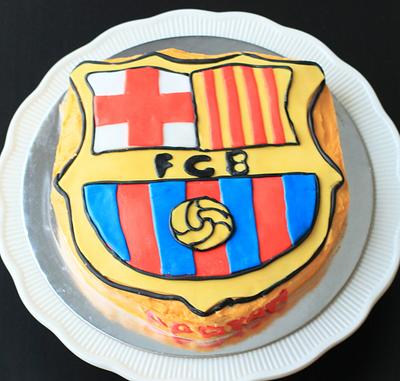 FCB Cake  - Cake by Swapna Mickey
