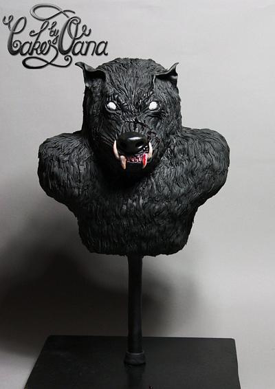 Sugar Myths and Fantasies-Werewolf - Cake by cakesbyoana